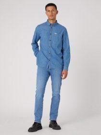 Рубашки Wrangler One Pocket Button Down модель W5B15K14V Фото