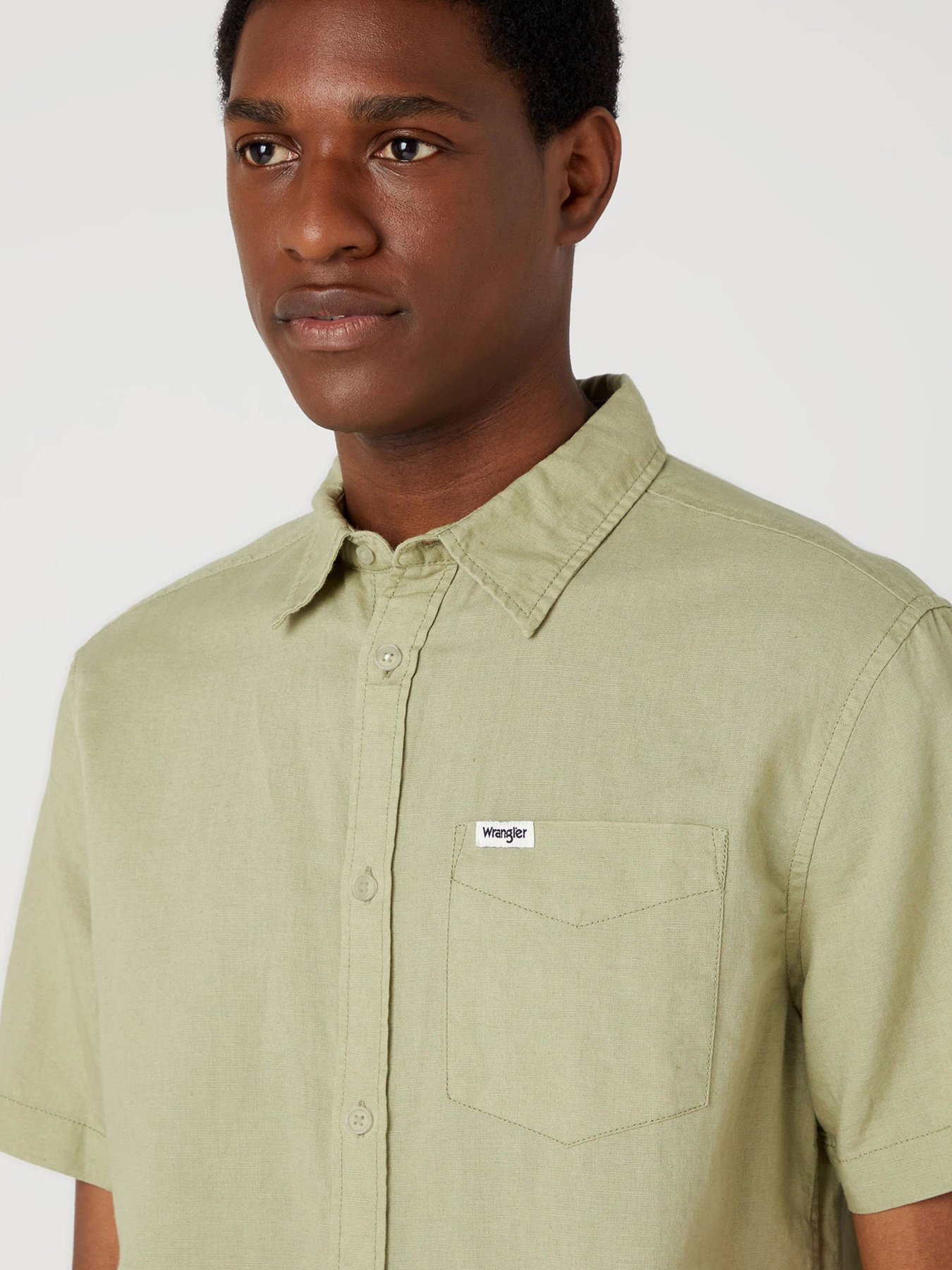 Рубашки Wrangler Short Sleeve модель W5K0LOG15 Фото
