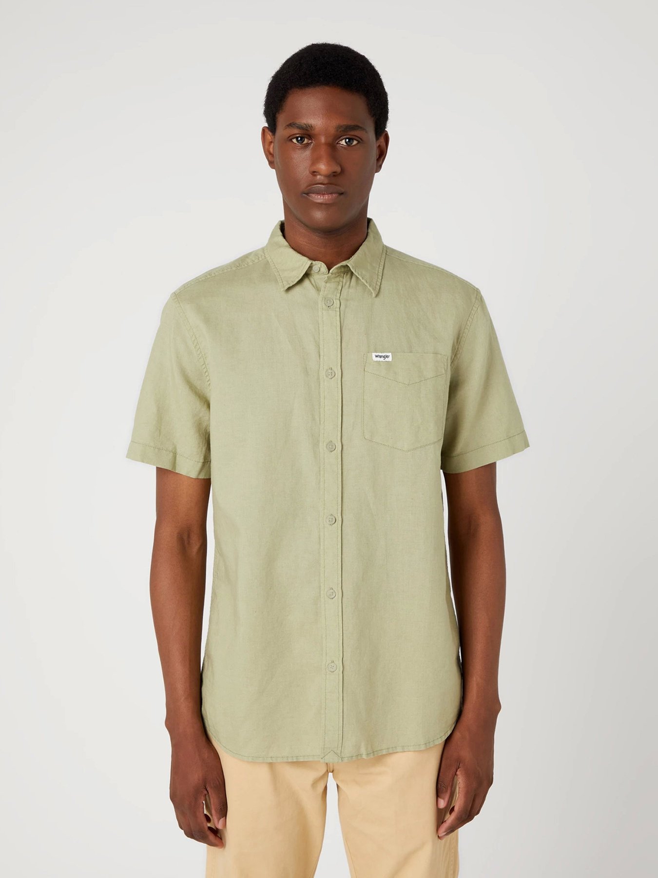Рубашки Wrangler Short Sleeve модель W5K0LOG15 Фото