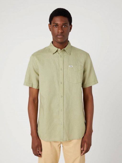 Рубашки Wrangler Short Sleeve модель W5K0LOG15 Фото