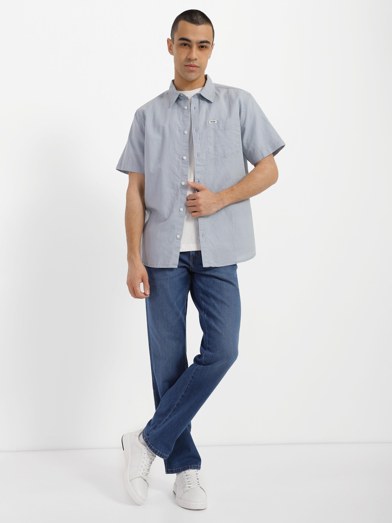 Рубашки Wrangler Short Sleeve модель W5K0LOM31 Фото