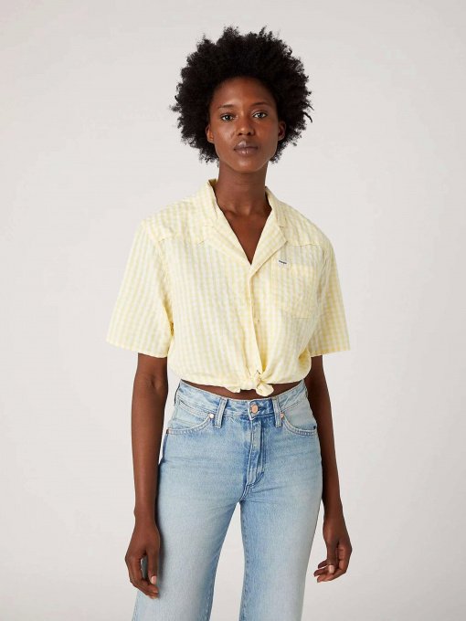 Рубашки Wrangler Tie Resort Shirt модель W5Q45PY37 Фото