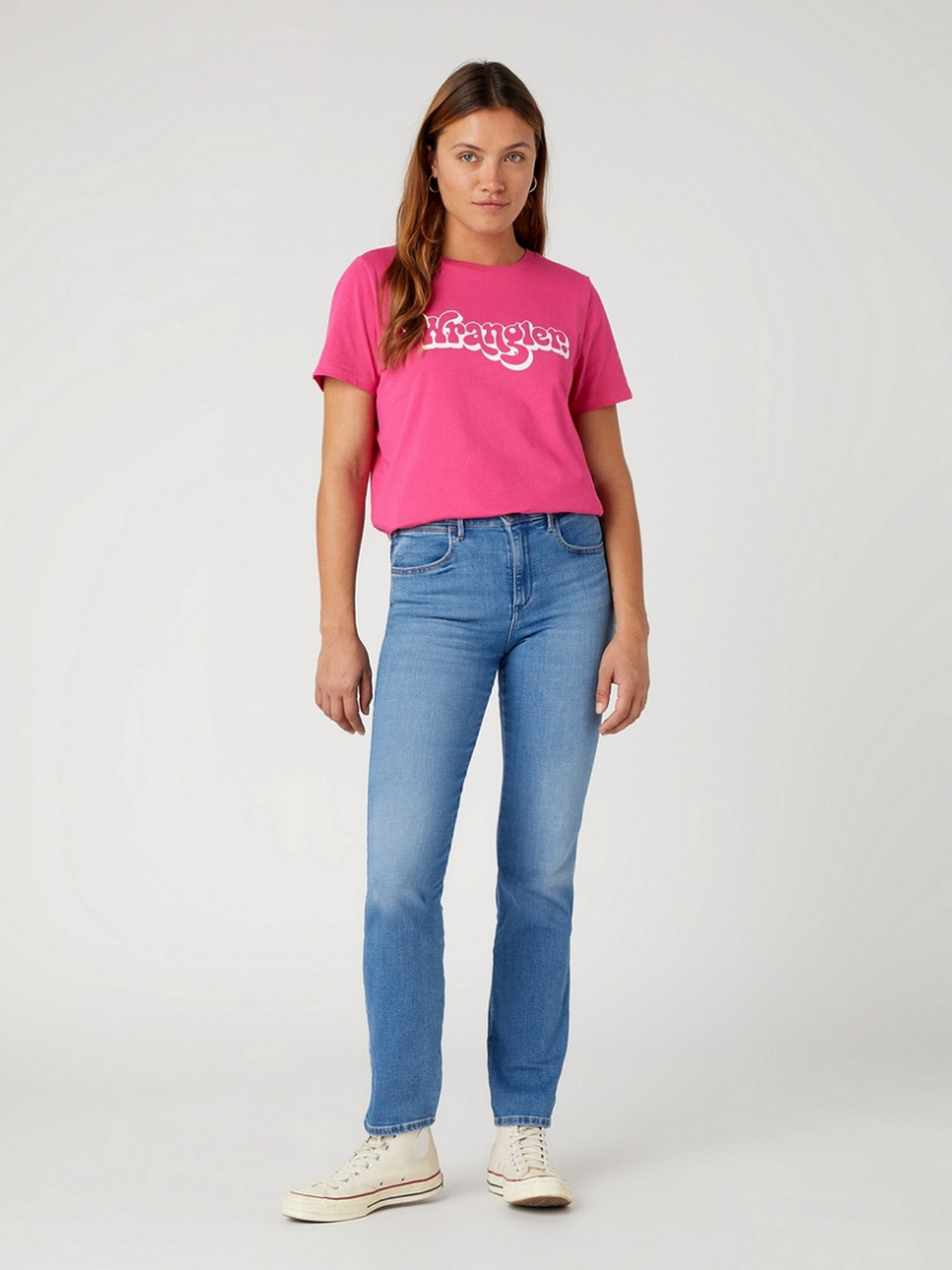 Футболки и поло Wrangler Round Tee модель W7N4D3P62 Фото
