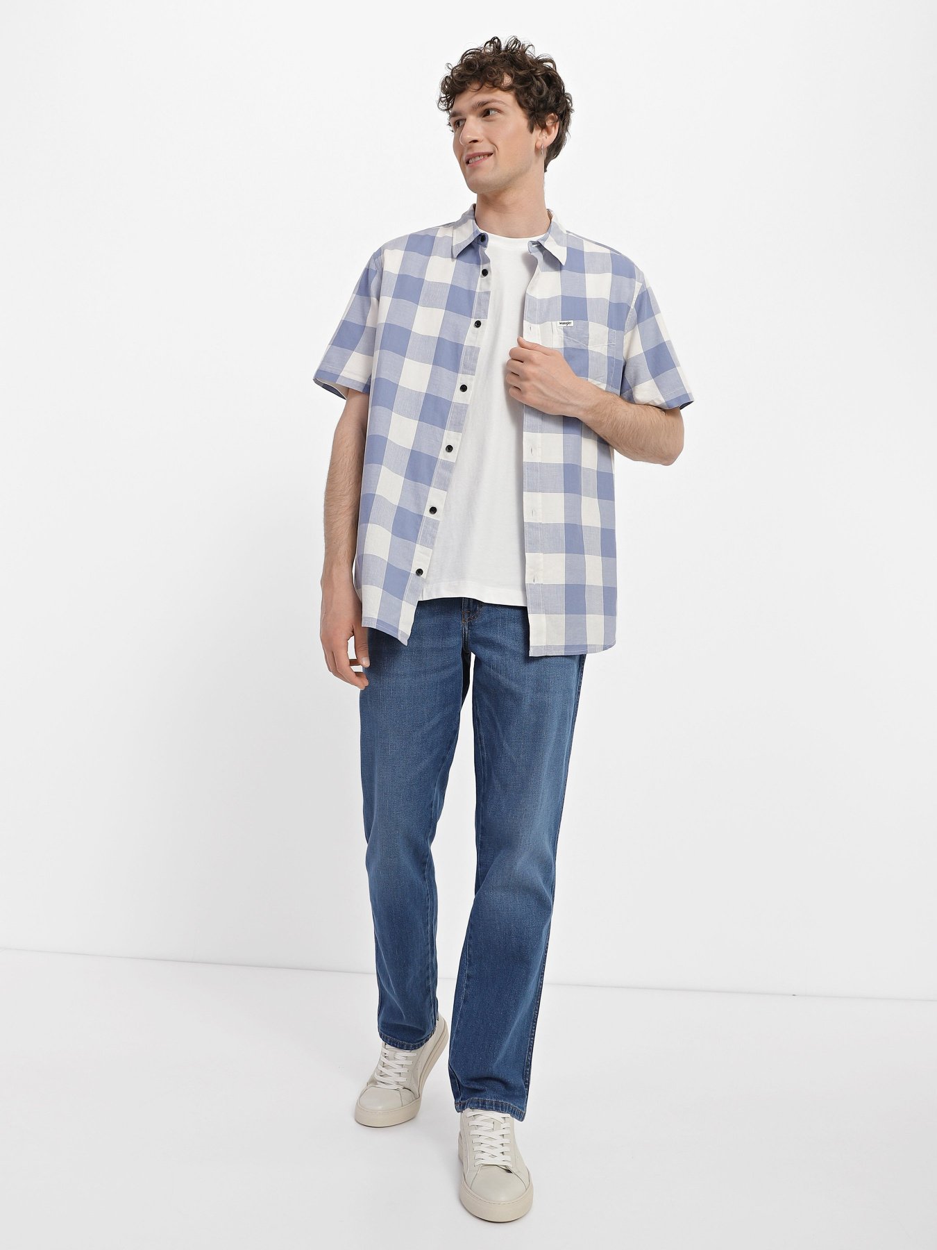 Рубашки Wrangler Short Sleeve модель W5K02LX4Q Фото