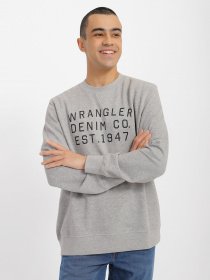 Худи и свитшоты Wrangler Graphic Crew Sweat модель W646HAX37 Фото