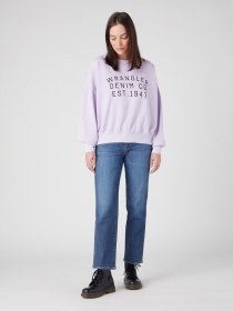 Худі та світшоти Wrangler Crew Sweat Slogan модель W6R5HAP26 Фото