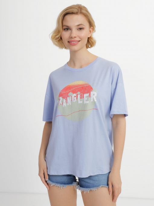 Футболки и поло Wrangler Girlfriend Tee модель W7XIEVB23 Фото