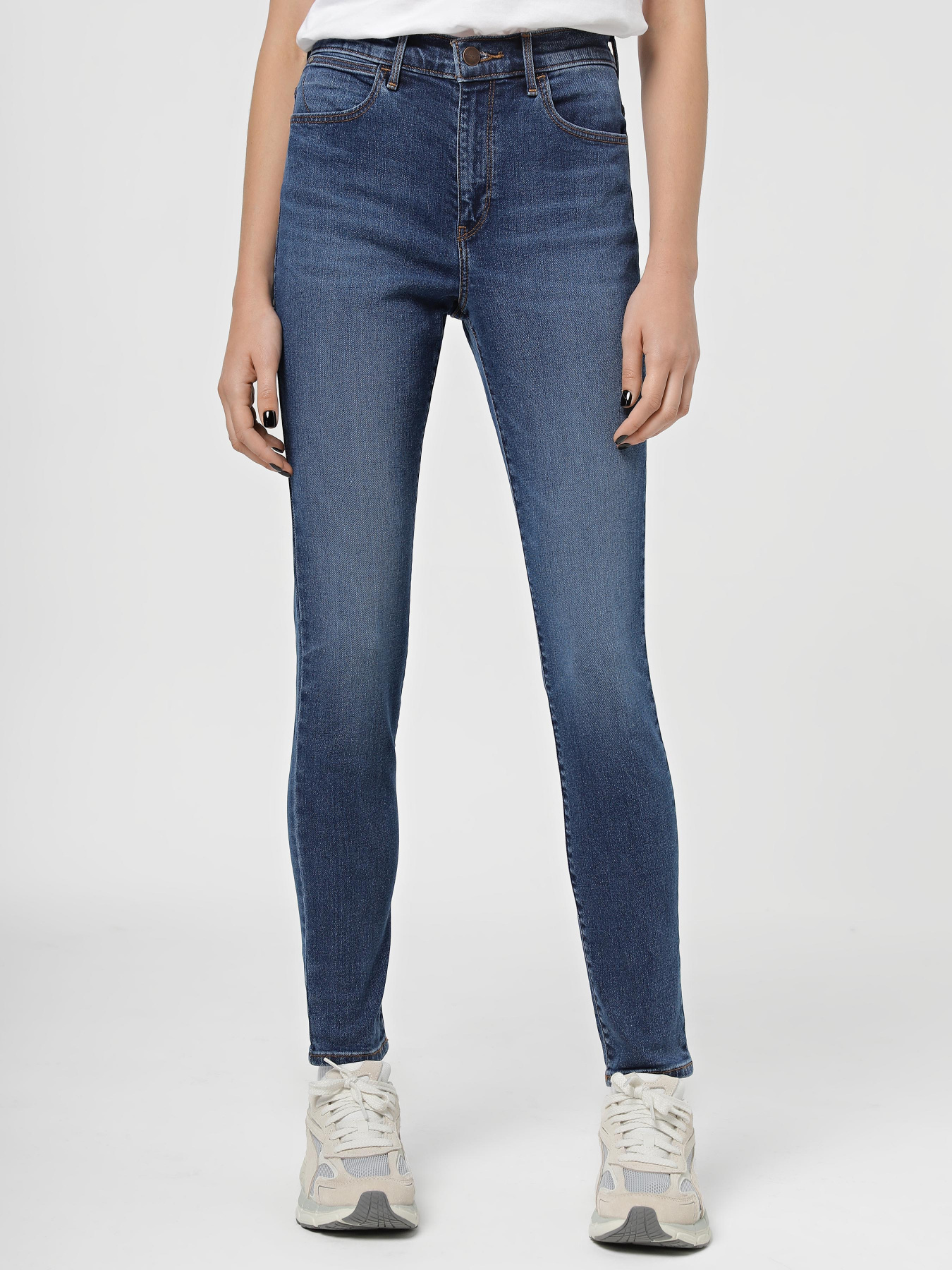 Джинсы Wrangler High Skinny модель 112339462 Фото