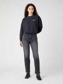 Джинсы Wrangler Mom Straight модель 112343581 Фото