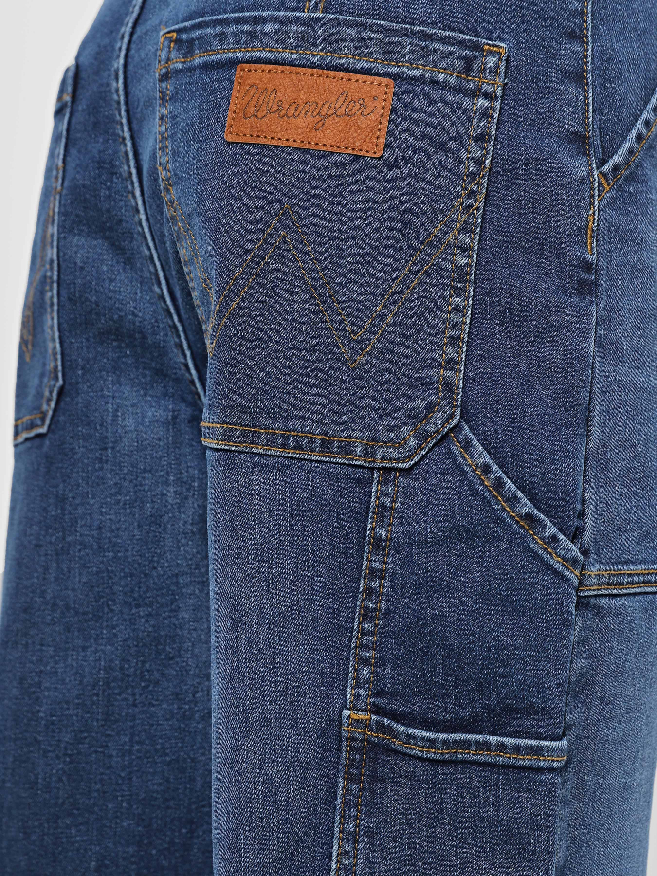 Джинсы Wrangler Cropped Carpenter модель 112339507 Фото