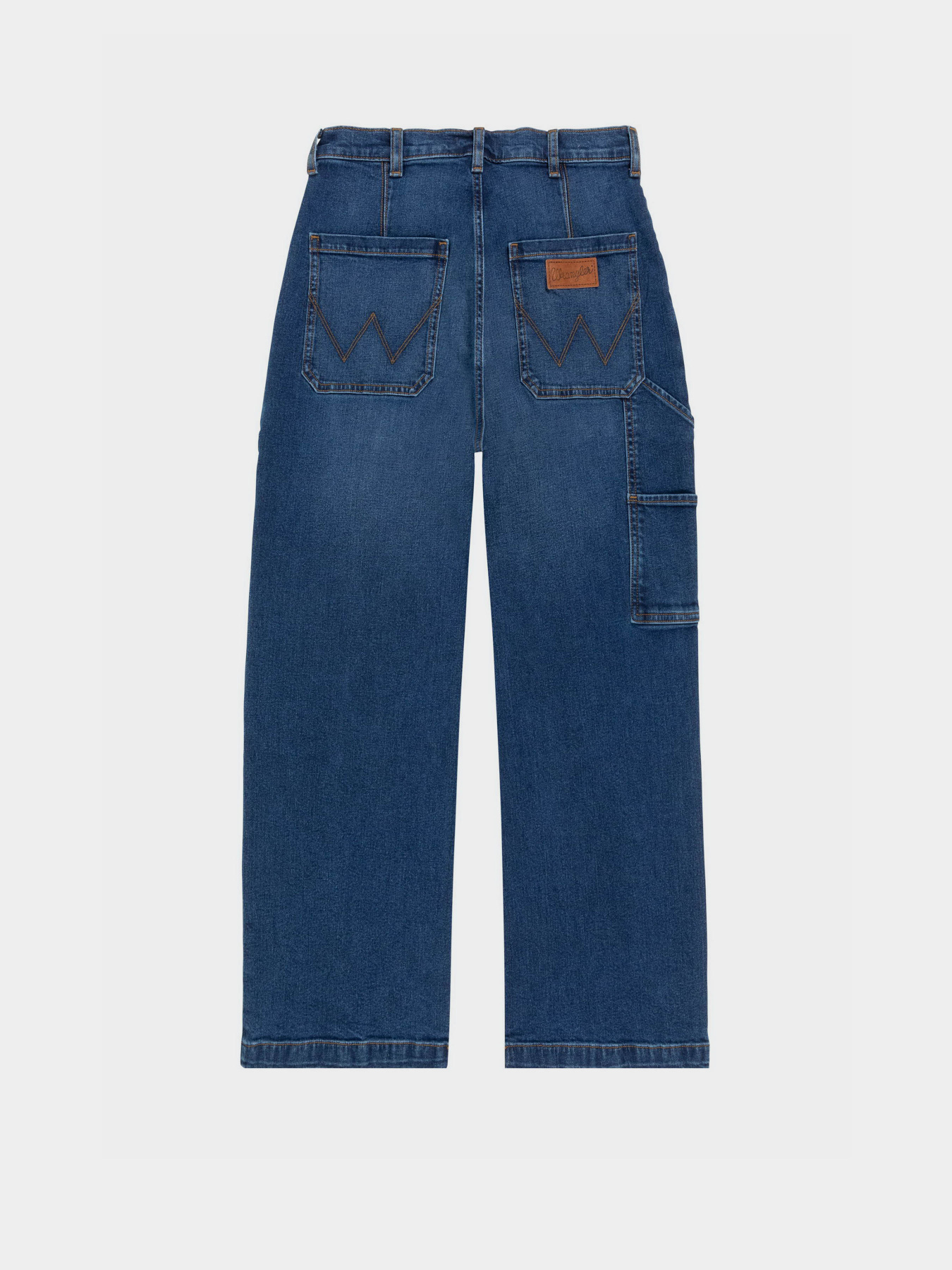 Джинсы Wrangler Cropped Carpenter модель 112339507 Фото