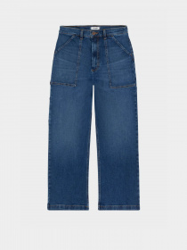 Джинсы Wrangler Cropped Carpenter модель 112339507 Фото