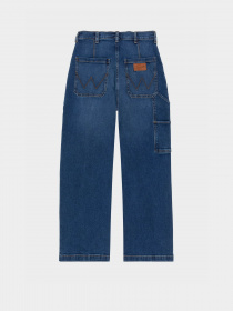 Джинсы Wrangler Cropped Carpenter модель 112339507 Фото