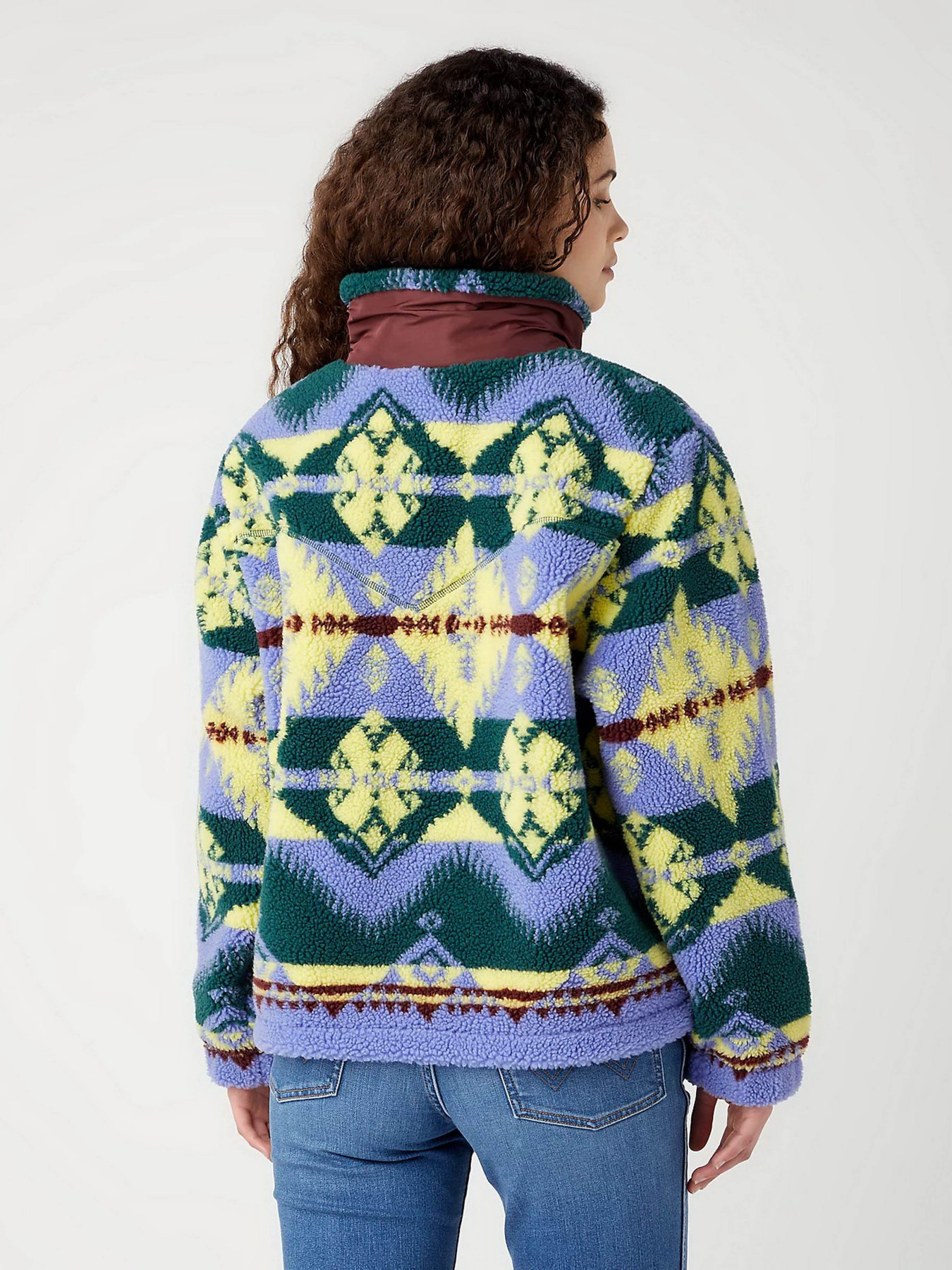 Куртки та дублянки Wrangler Sherpa Zip Through модель 112342654 Фото