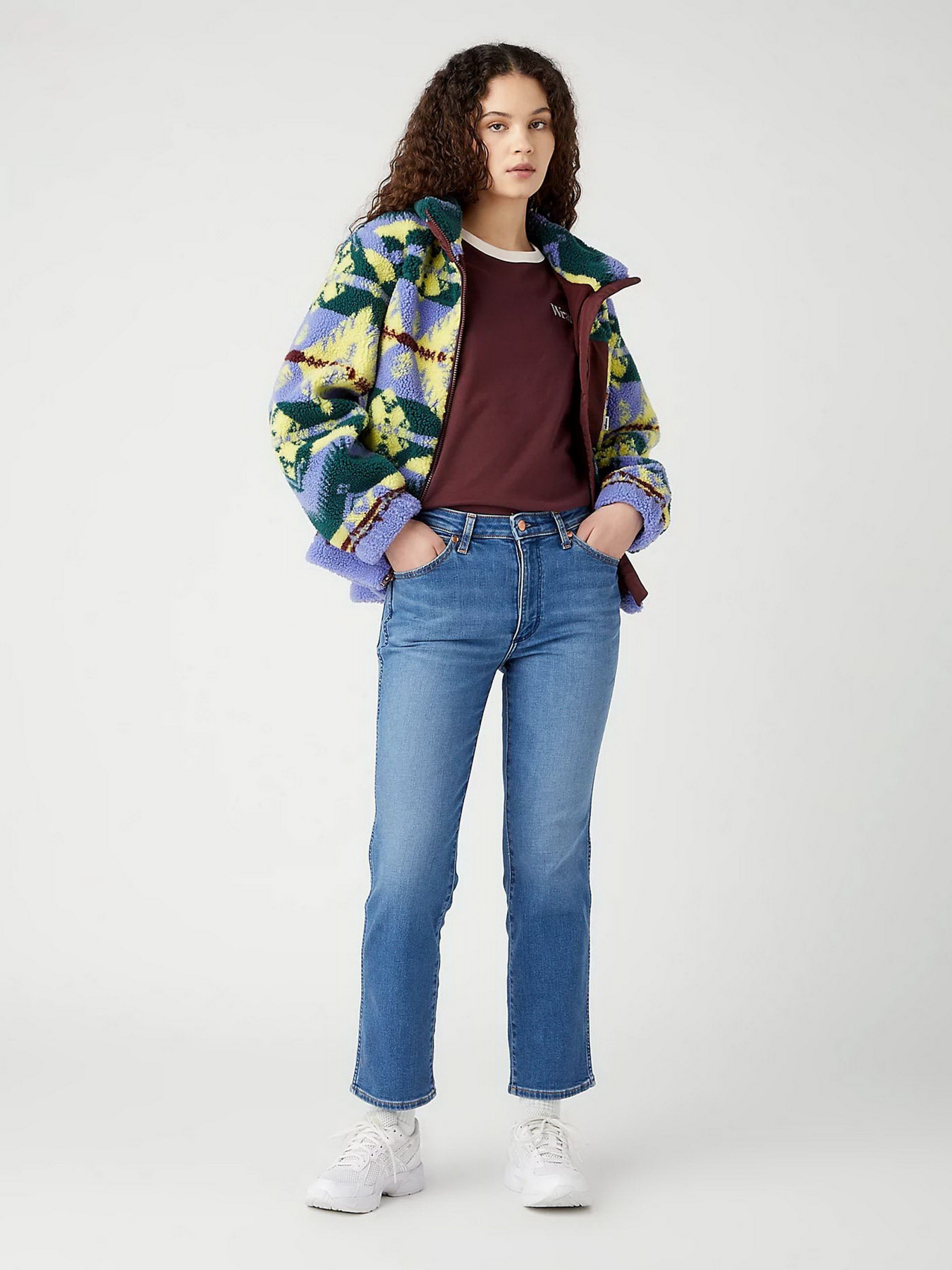 Куртки та дублянки Wrangler Sherpa Zip Through модель 112342654 Фото