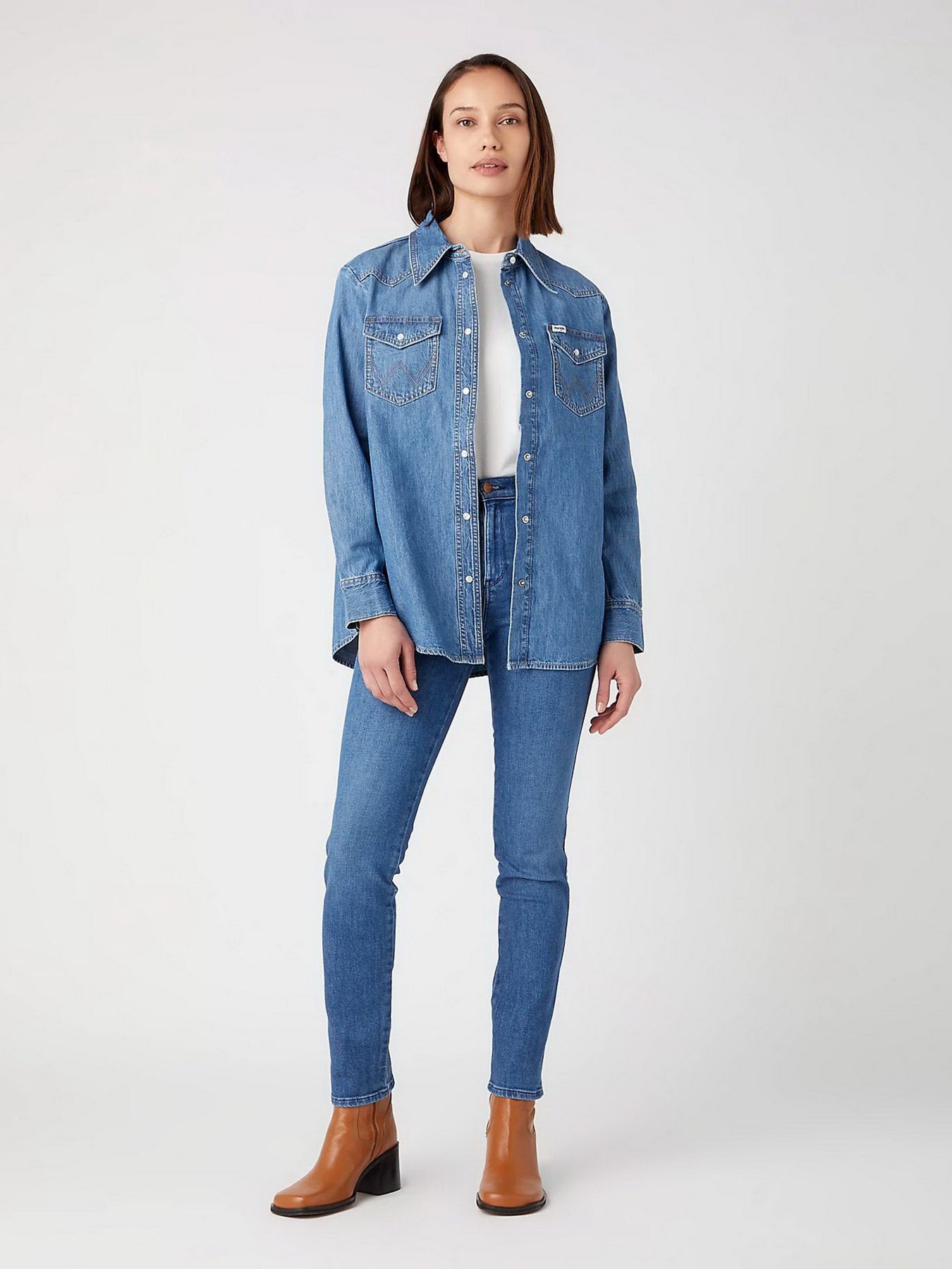 Рубашки Wrangler Heritage модель 112342719 Фото