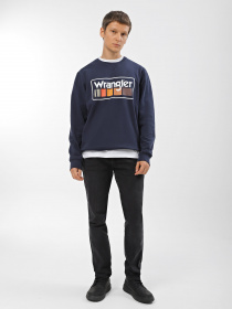 Худи и свитшоты Wrangler Graphic Crew Sweat модель 112339482 Фото