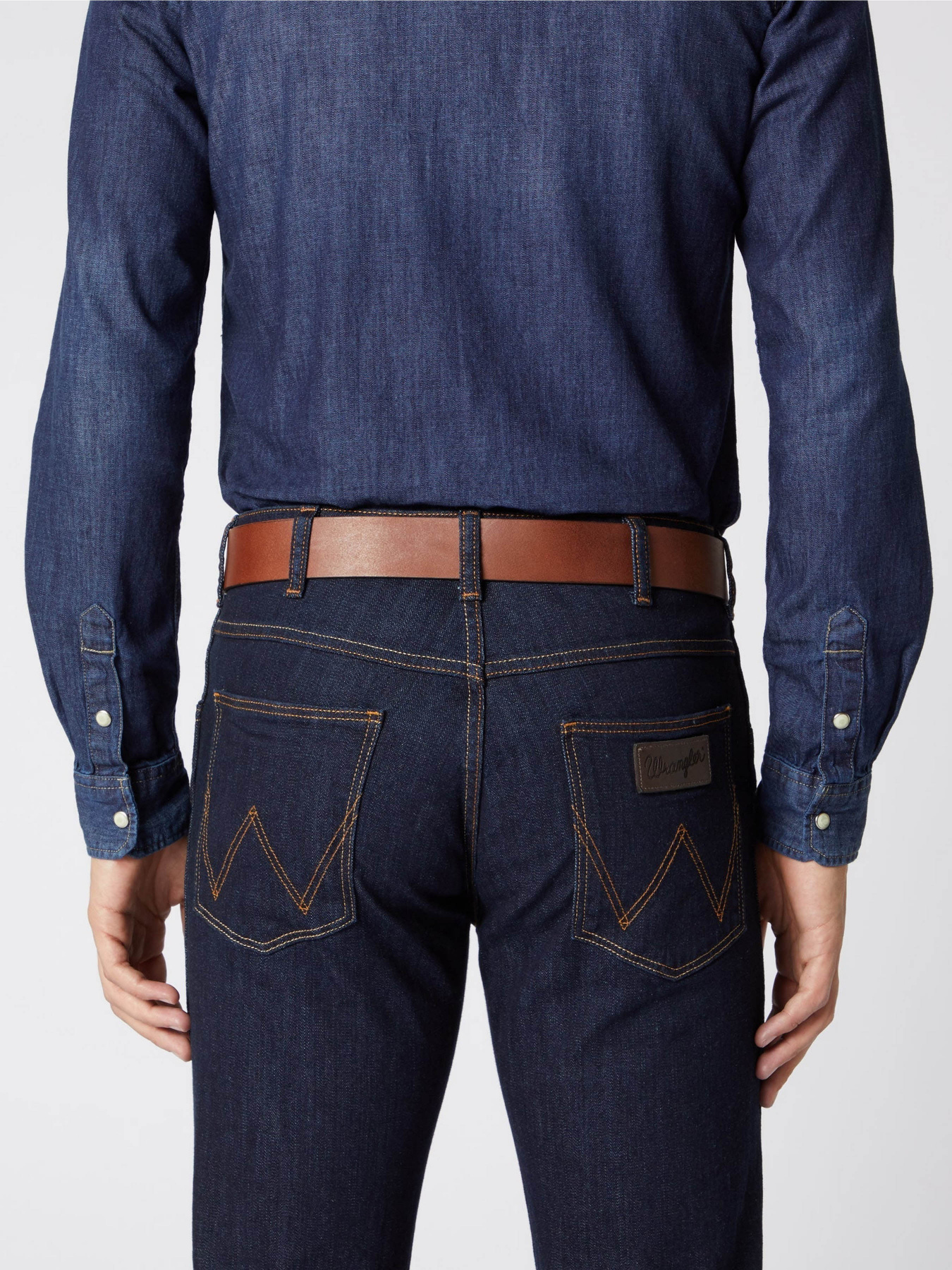 Ремені Wrangler Metal Loop модель W0080US6K Фото
