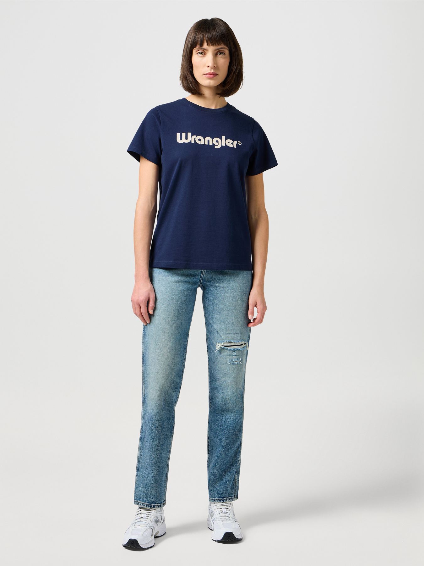 Джинсы Wrangler Mom Straight модель 112343582 Джинсы Wrangler Mom Straight модель 112343582 Фото