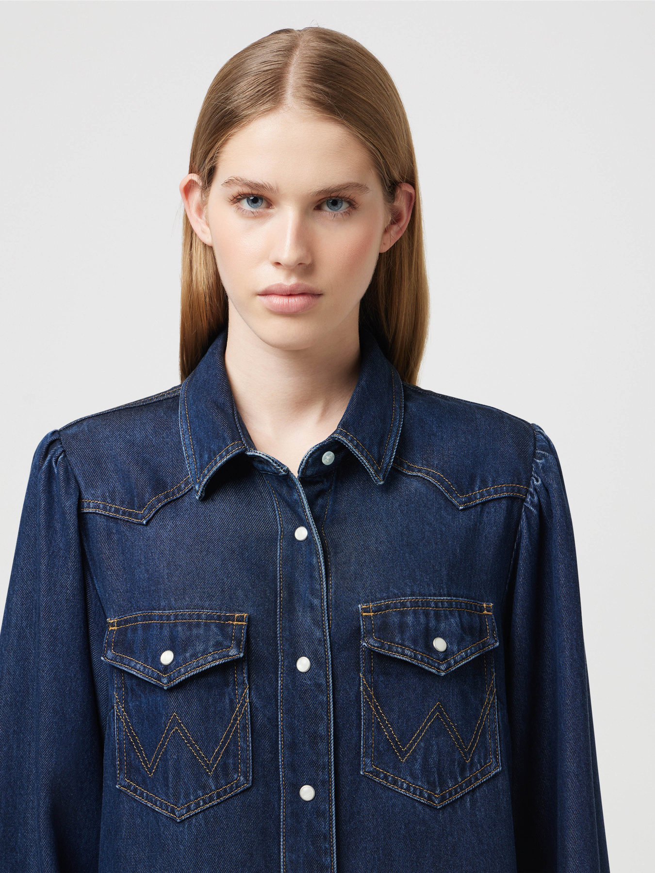 Сукні Wrangler Balloonsleeve модель 112350339 Сукні Wrangler Balloonsleeve модель 112350339 Фото