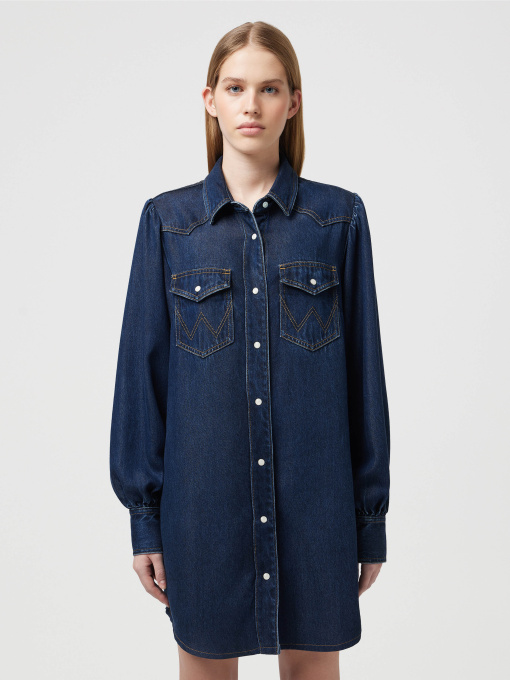 Платья Wrangler Balloonsleeve модель 112350339 Фото