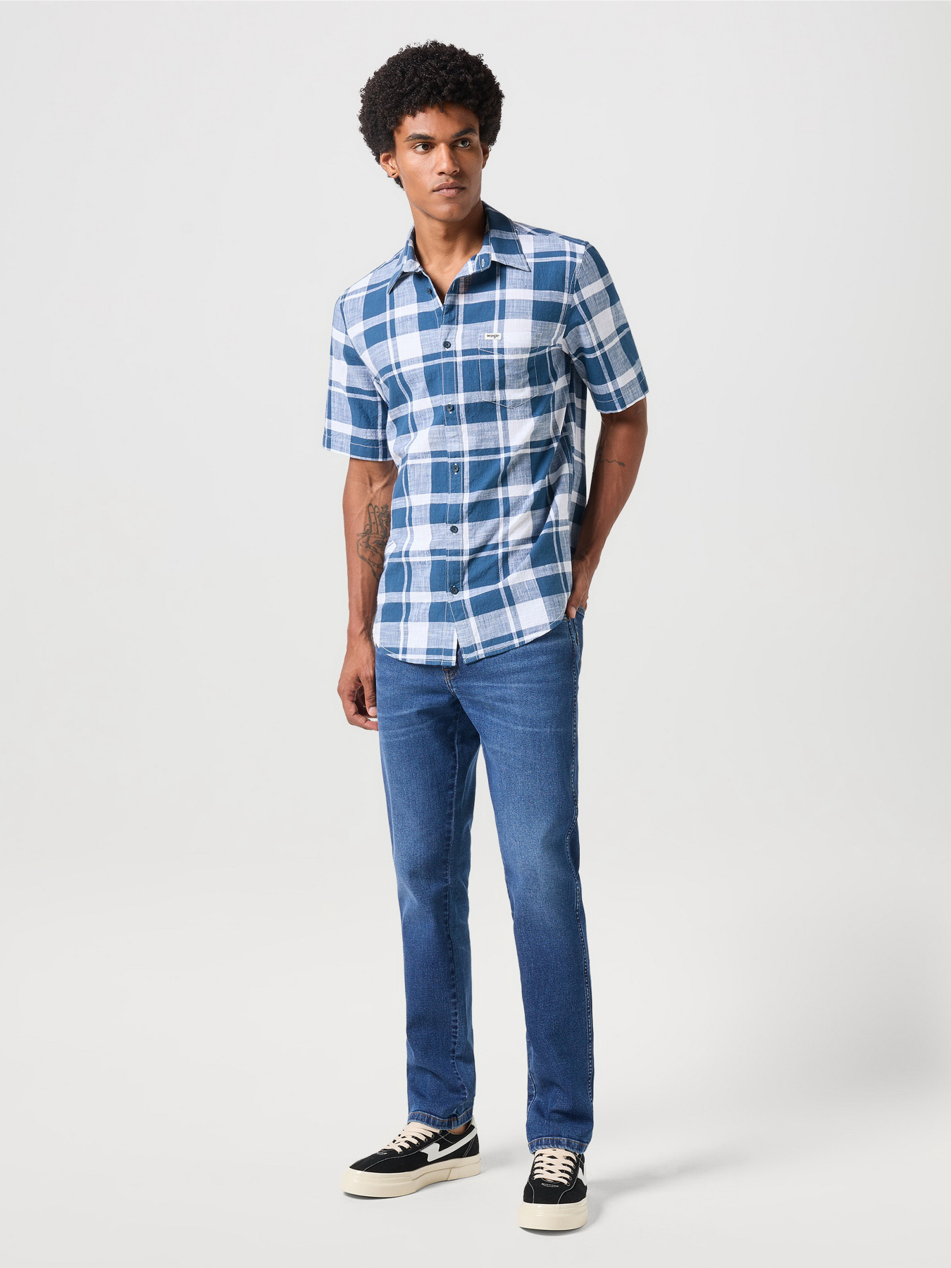Джинси Wrangler Texas Slim модель 112350817 Фото