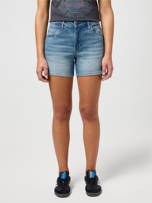 Шорти Wrangler Boyfriend модель 112351036 Фото
