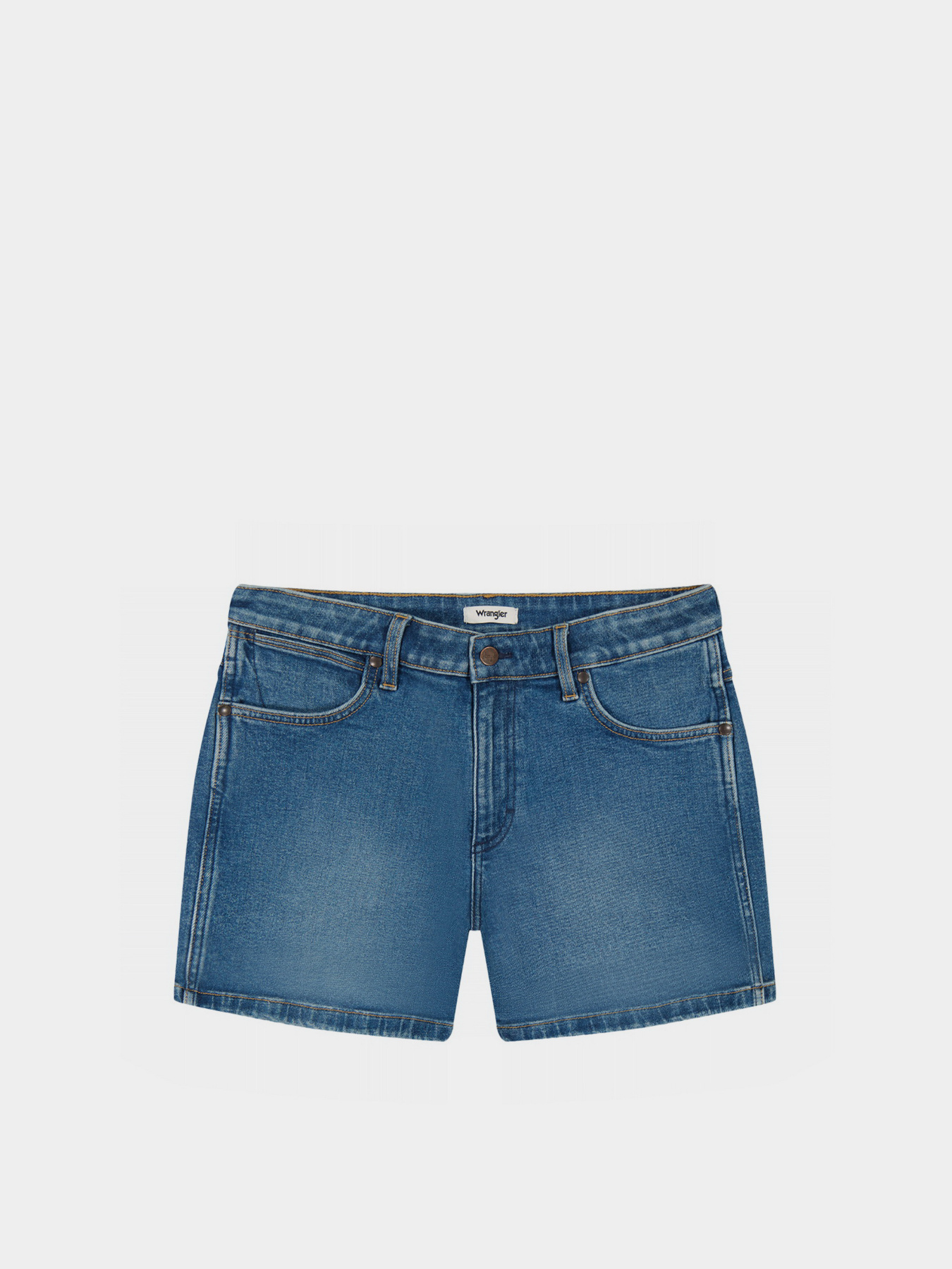 Шорты Wrangler Boyfriend модель 112351037 Фото