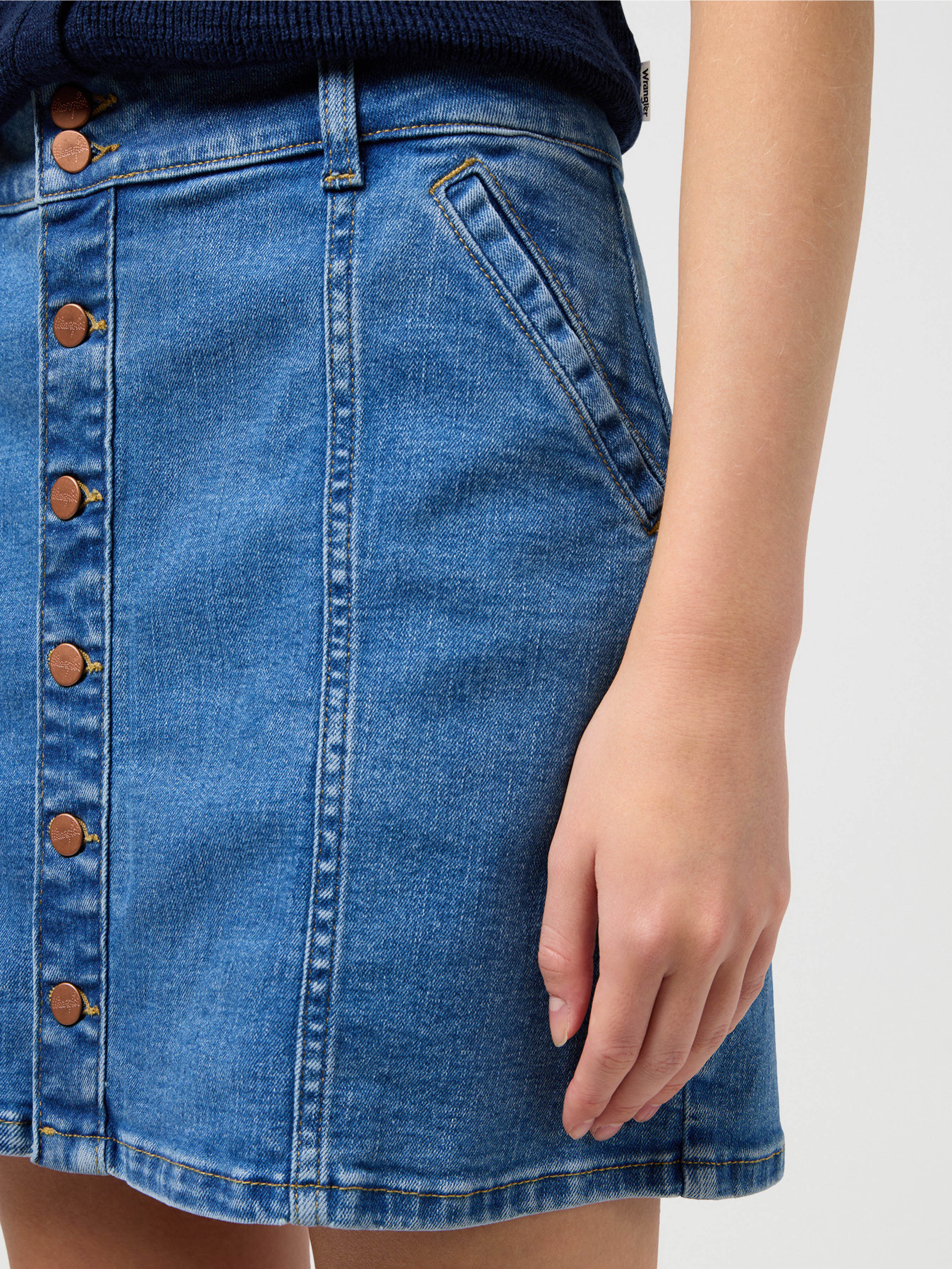 Юбки Wrangler Denim Mini модель 112352524 Фото