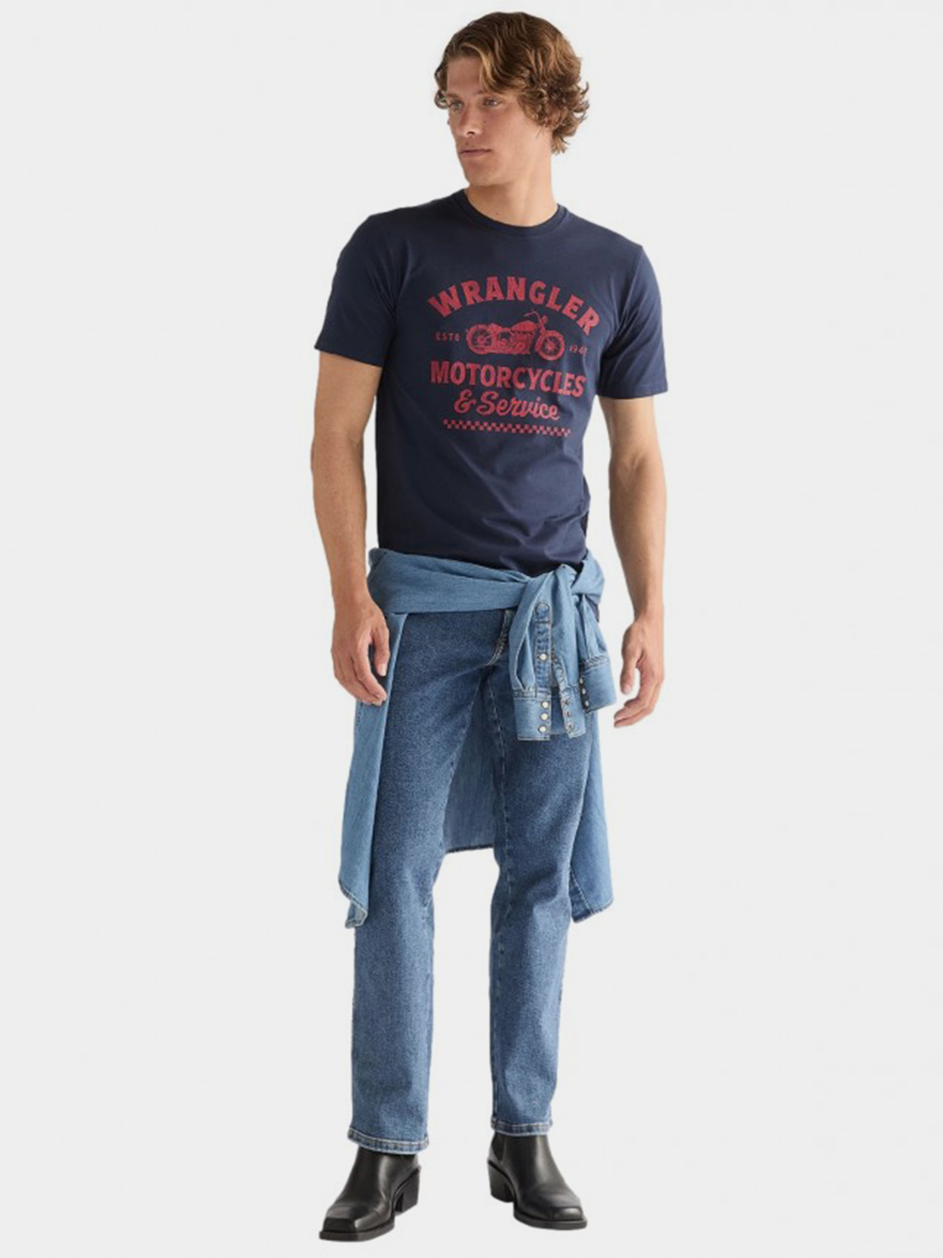 Футболки и поло Wrangler AMERICANA TEE модель 112378504 Футболки и поло Wrangler AMERICANA TEE модель 112378504 Фото