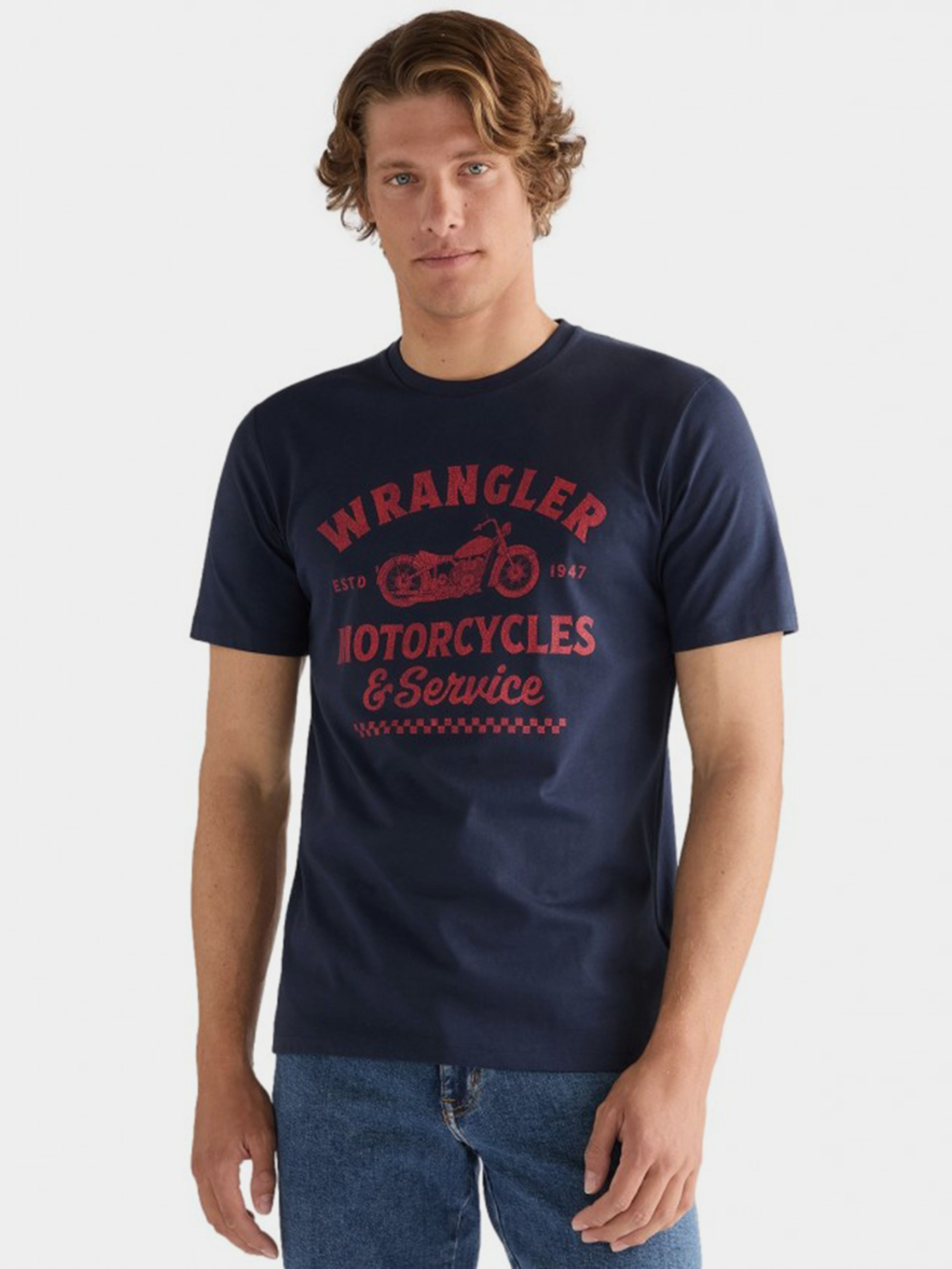 Футболки и поло Wrangler AMERICANA TEE модель 112378504 Футболки и поло Wrangler AMERICANA TEE модель 112378504 Фото