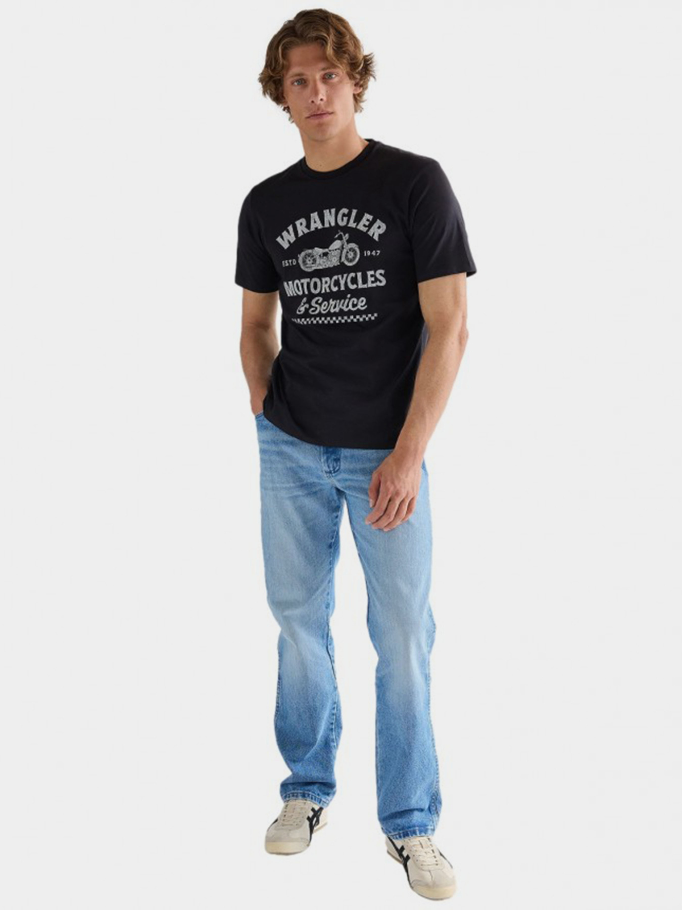 Футболки и поло Wrangler AMERICANA TEE модель 112377950 Футболки и поло Wrangler AMERICANA TEE модель 112377950 Фото