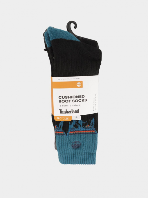Носки и гольфы Timberland 2-Pack Top-Stripe Boot модель TB0A1EXX001 Фото