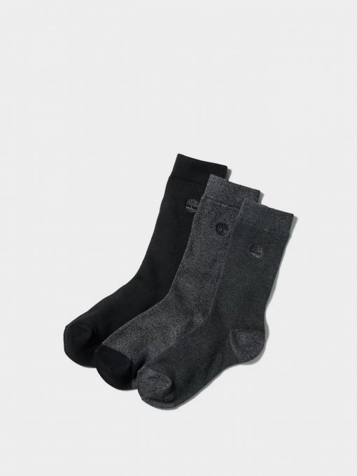 Носки и гольфы Timberland Three Pair Pack Piqué Crew модель TB0A1EQK033 Фото