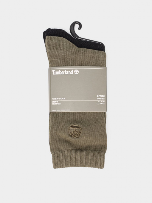 Носки и гольфы Timberland 2 Piece Basic Crew модель TB0A1EQHA58 Фото