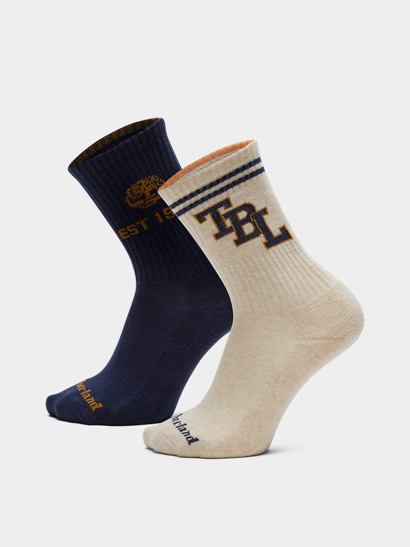 Носки и гольфы Timberland Gender 2 Pack Throwback Lock-Up Crew модель TB0A2PUQ280 Фото