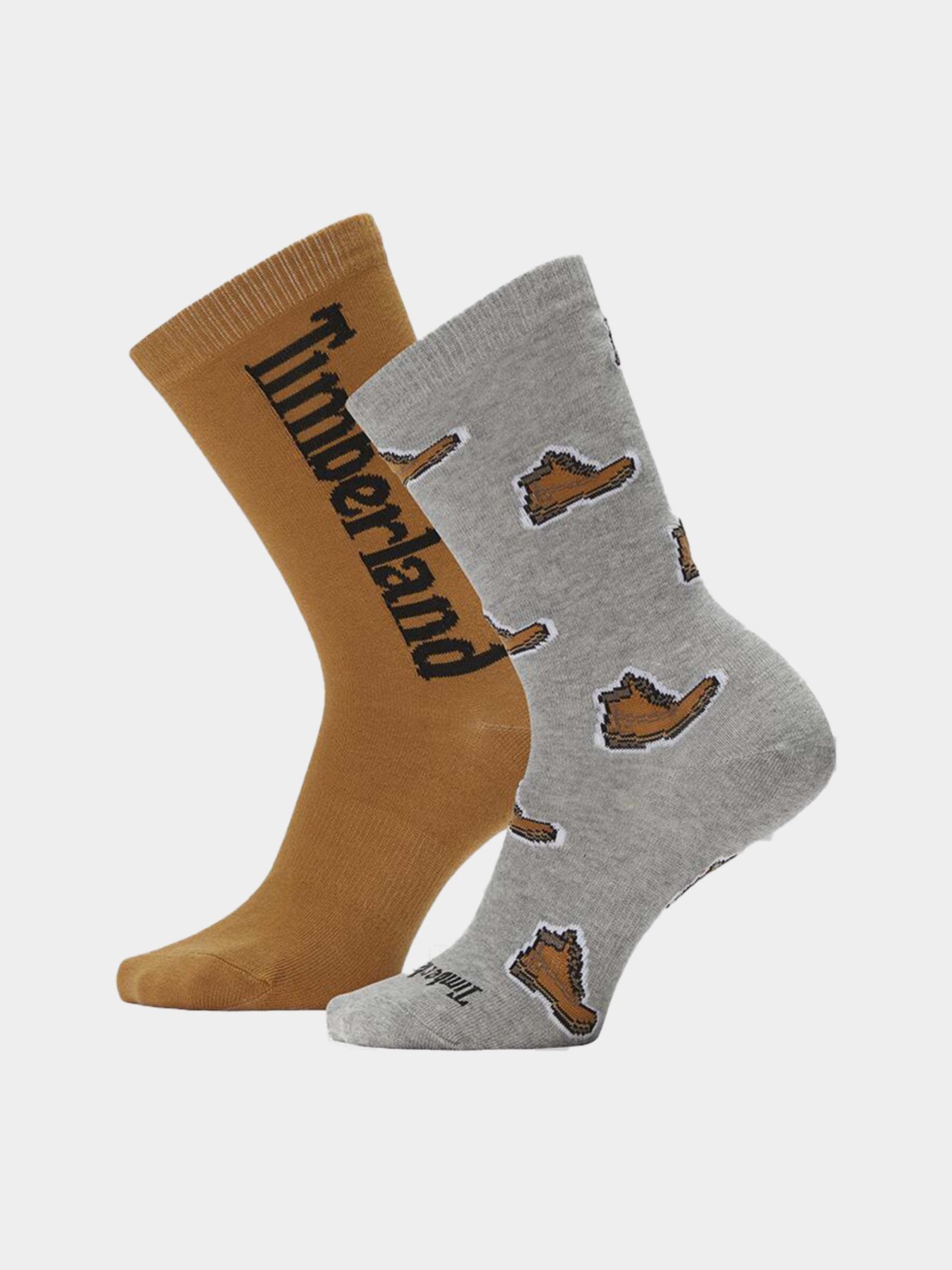 Носки и гольфы Timberland All-Over Boot Print Crew модель TB0A6BTB052 Фото