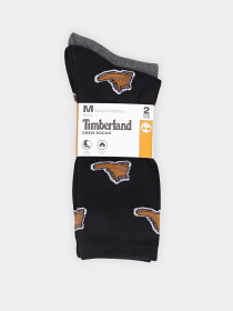 Носки и гольфы Timberland All-Over Boot Print Crew модель TB0A6BTB001 Фото