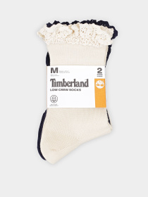 Носки и гольфы Timberland 2 Pack Ruffle Low модель TB0A69PTEFL Фото