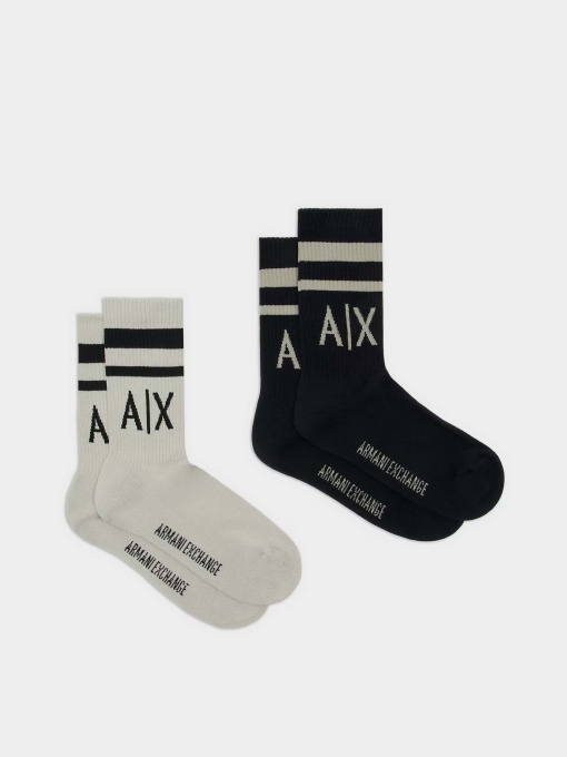 Шкарпетки та гольфи Armani Exchange 37,5 - 40 модель 943030-CC650-14549 Фото