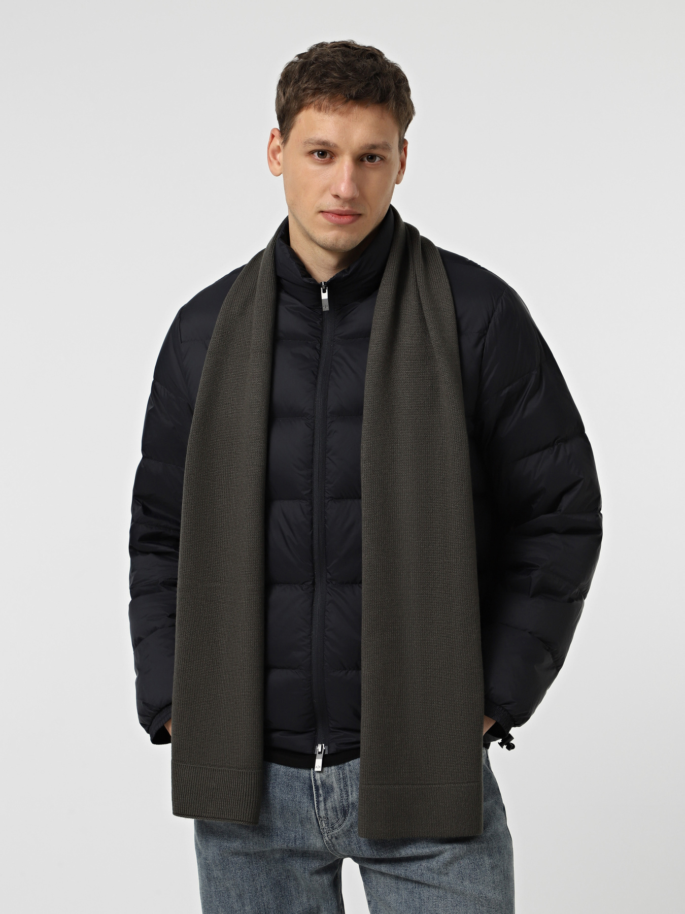 Шарфи та хустки Armani Exchange модель XM001535-AF14008-U8144 Шарфи та хустки Armani Exchange модель XM001535-AF14008-U8144 Фото