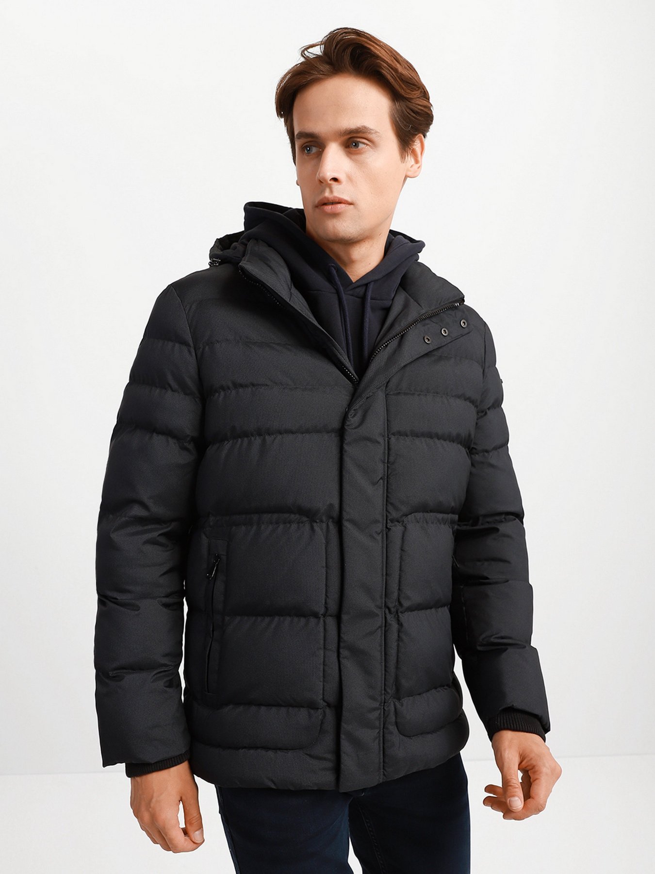 Куртки и дубленки Geox Sandford модель M1428U-T2667-F9112 Куртки и дубленки Geox Sandford модель M1428U-T2667-F9112 Фото