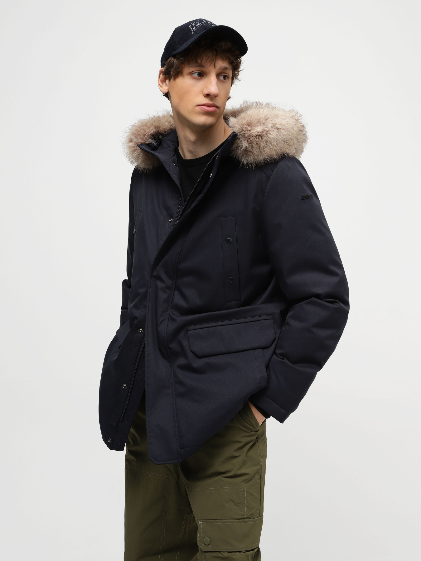 Куртки и дубленки Geox Norwolk модель M3628F-T2951-F1624 Куртки и дубленки Geox Norwolk модель M3628F-T2951-F1624 Фото