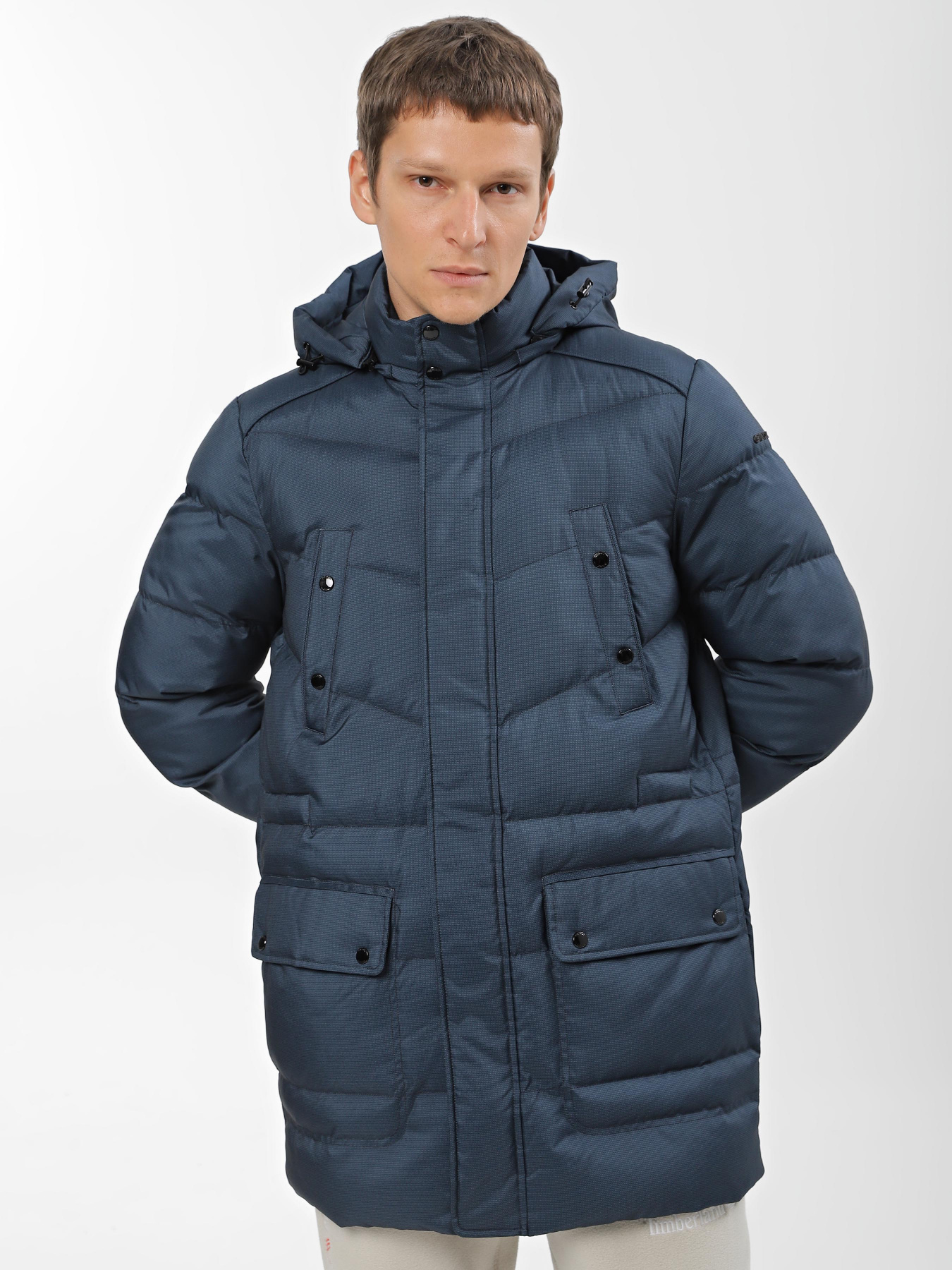 Пальто и плащи Geox Sanford модель M3628V-T2667-F9132 Пальто и плащи Geox Sanford модель M3628V-T2667-F9132 Фото
