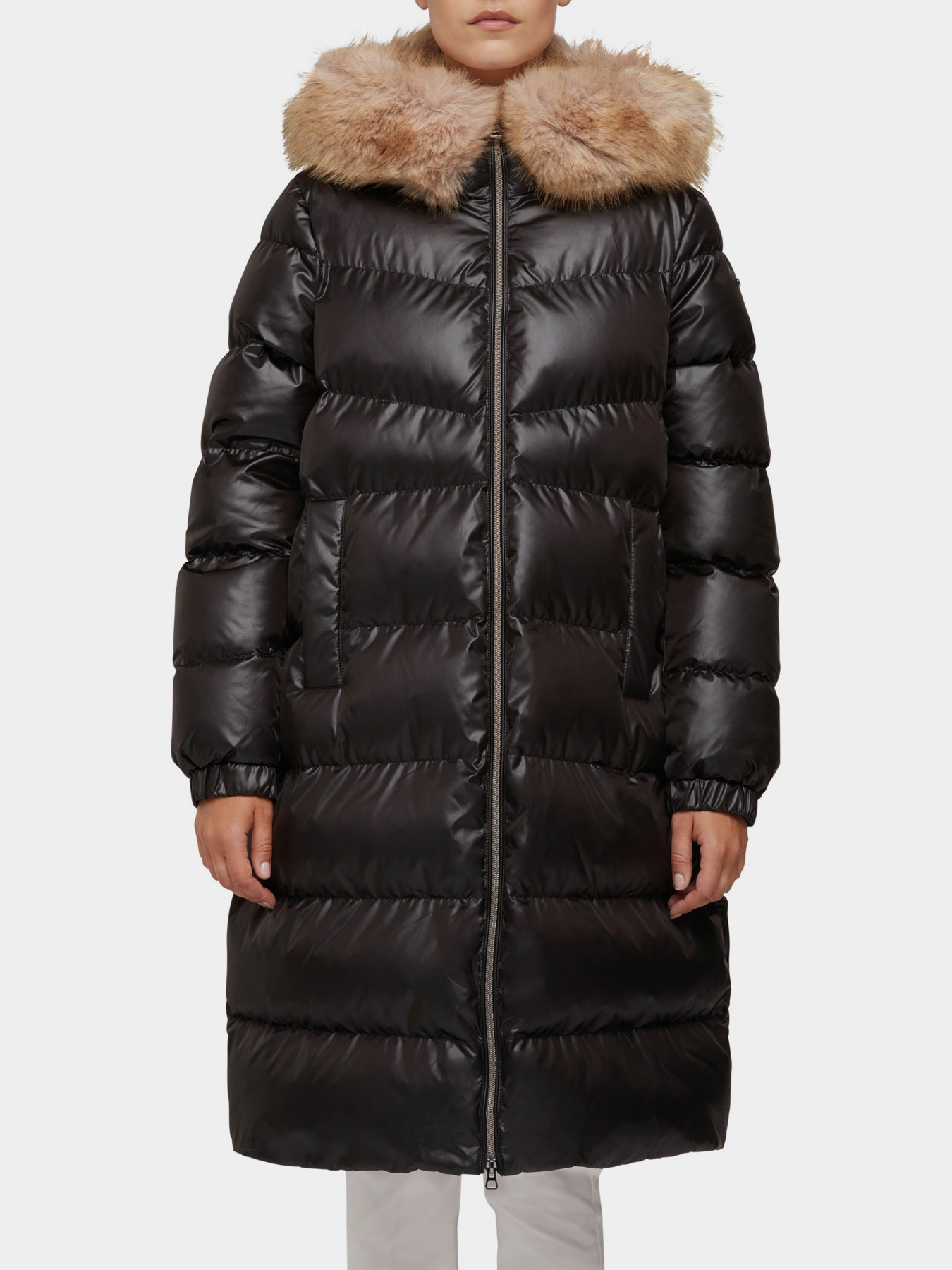 Куртки и дубленки Geox Becksie модель W3628H-T3013-F9000 Куртки и дубленки Geox Becksie модель W3628H-T3013-F9000 Фото