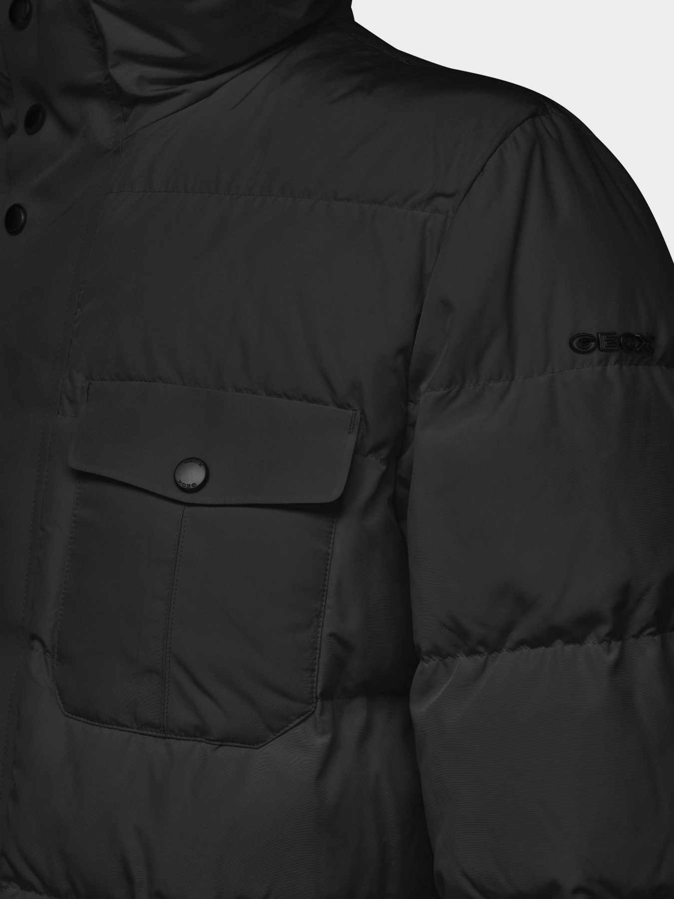 Куртки та дублянки Geox Pieve Hood Jkt модель M4628M-T3129-F9000 Фото