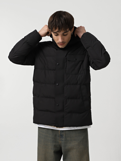 Куртки и дубленки Geox Pieve Hood Jkt модель M4628M-T3129-F9000 Фото