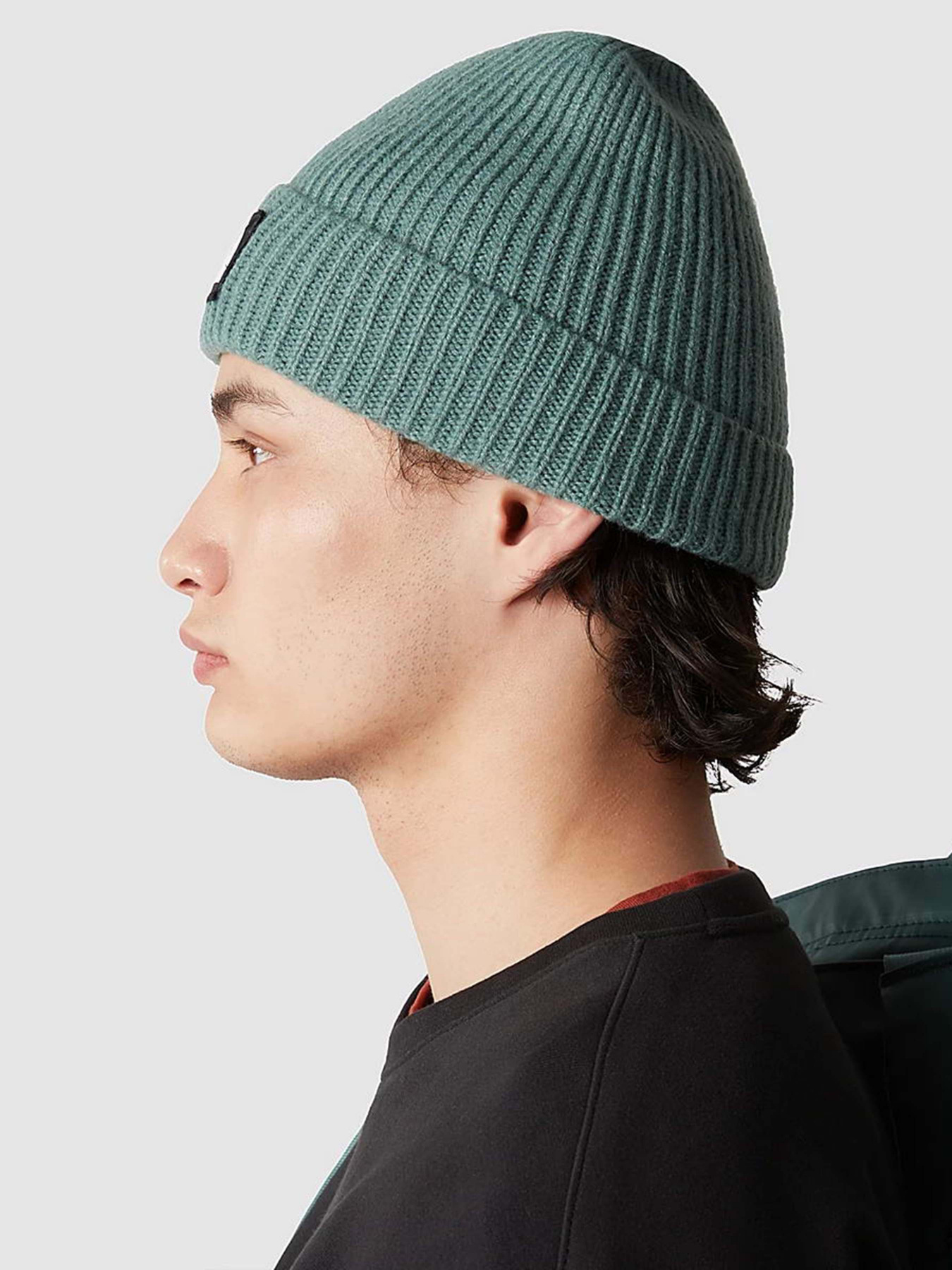 Шапки та кепки The North Face Logo Box Cuffed Beanie модель NF0A3FJXI0F1 Фото