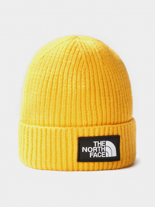 Шапки и кепки The North Face Logo Box Cuffed Beanie модель NF0A3FJX56P1 Фото