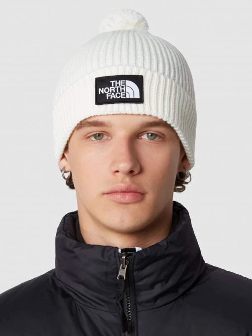 Шапки и кепки The North Face Logo Box Pom Beanie модель NF0A3FN3N3N1 Фото